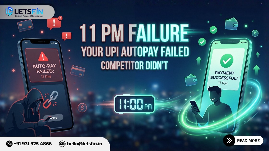 UPI AutoPay Failed Your Borrower at 11 PM. Your Competitor's Did Not.