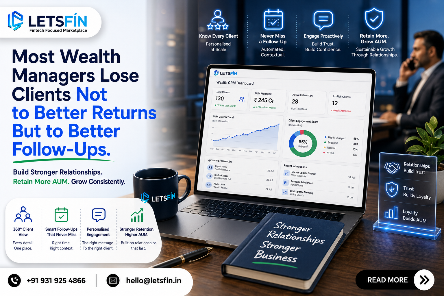 Most Wealth Managers Lose Clients Not to Better Returns But to Better Follow-Ups